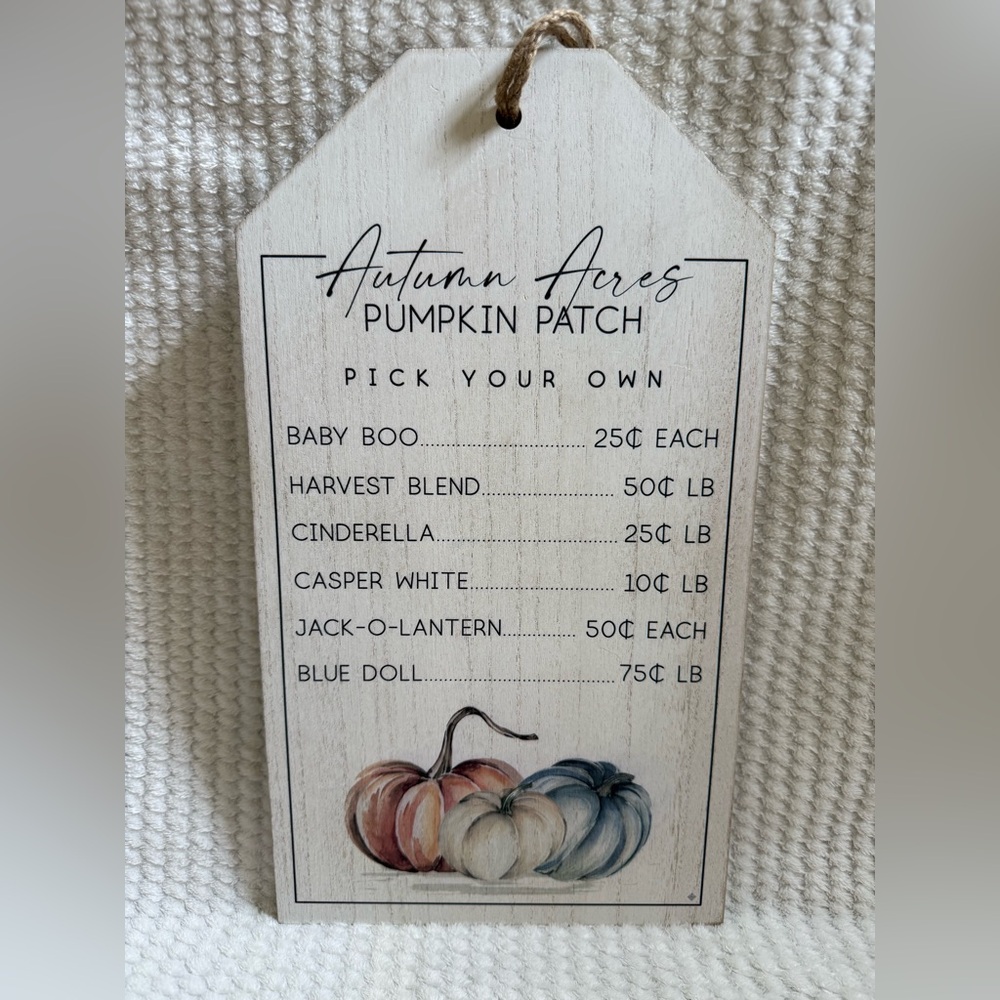 Autumn Acres Pumpkin Patch Wall Art